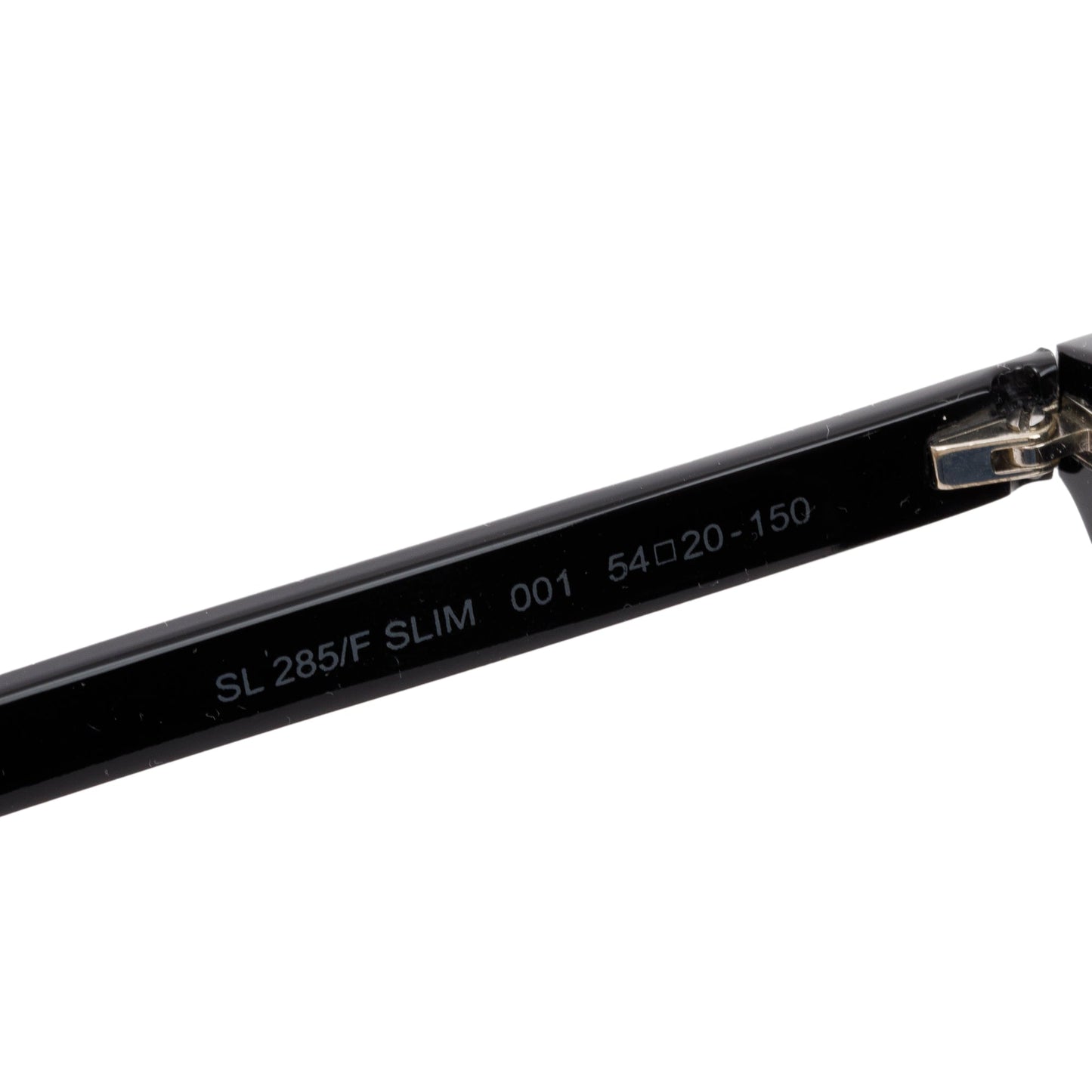 Saint Laurent SL 285/F Black Acetate Slim Sunglasses