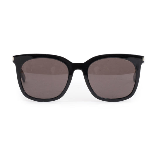 Saint Laurent SL 285/F Black Acetate Slim Sunglasses