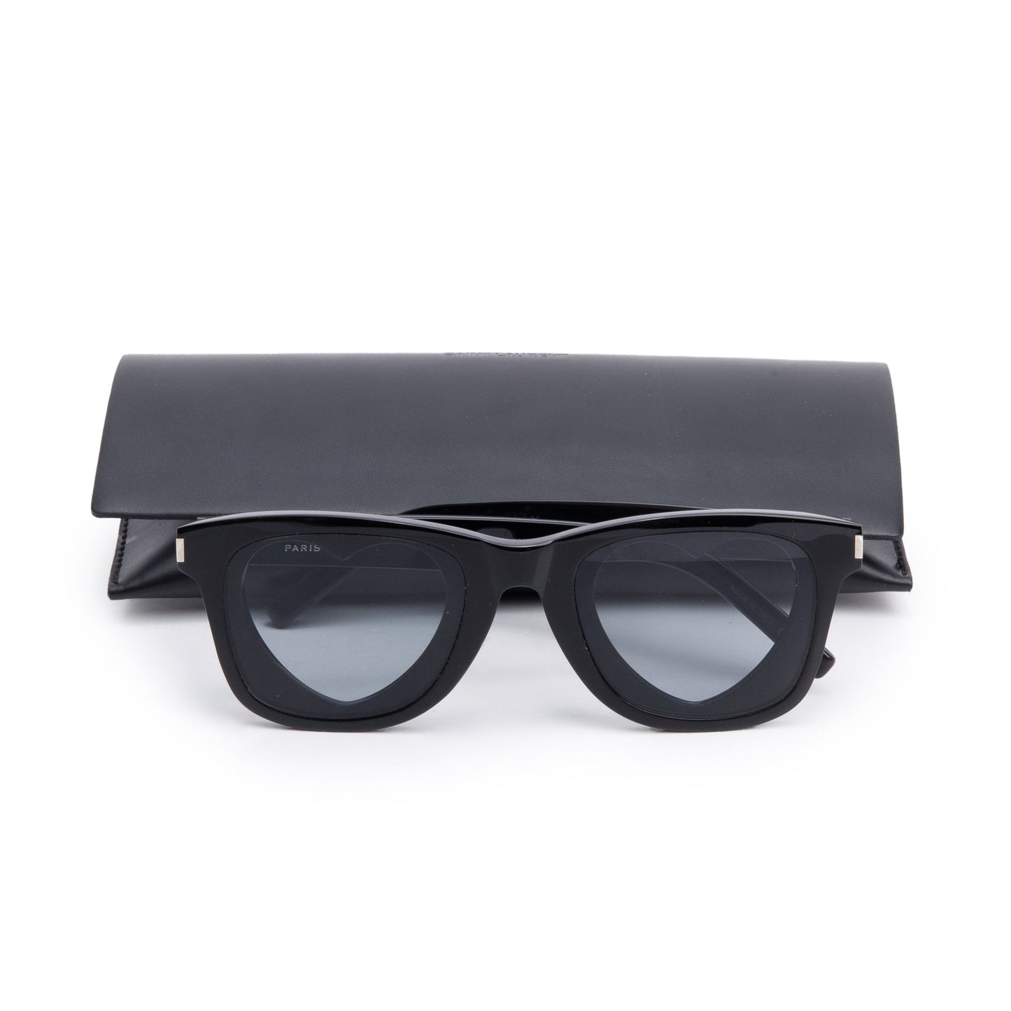 Saint Laurent SL 51 Black Acetate Heart/F Sunglasses