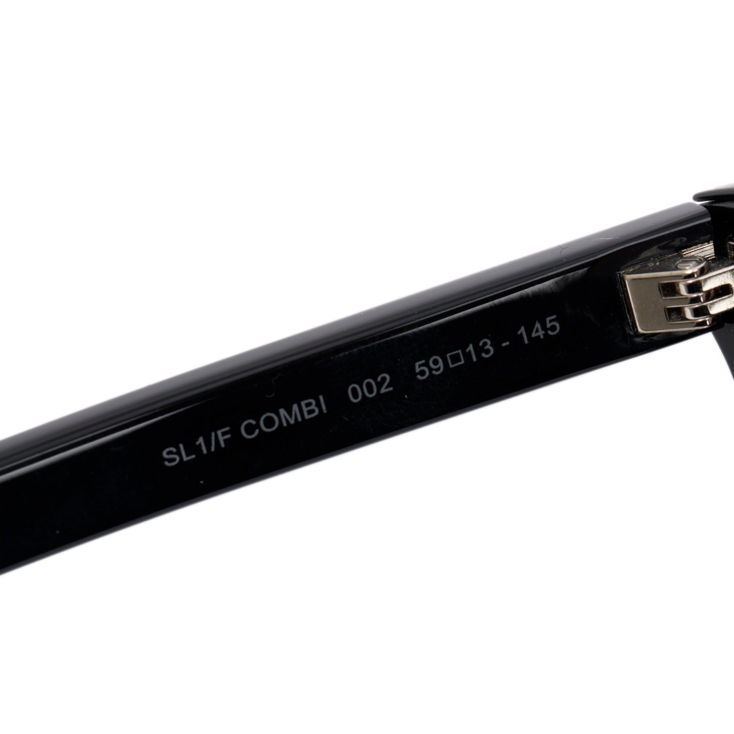 Saint Laurent SL1/F Black Acetate Sunglasses