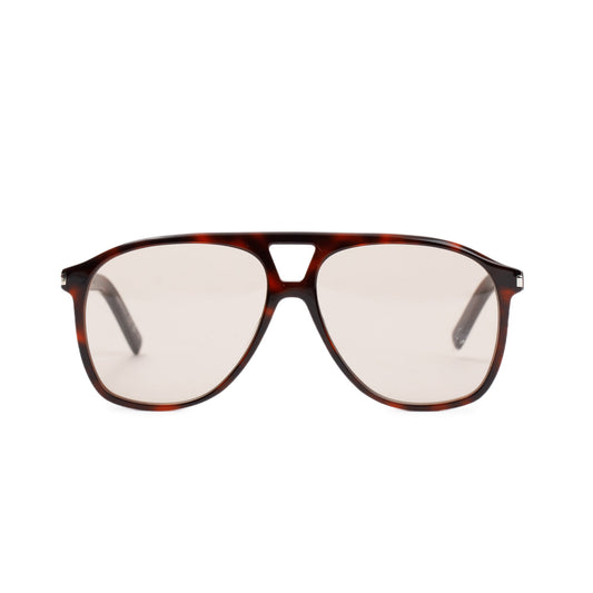 Saint Laurent SL596 Dune Tortoiseshell Acetate Sunglasses