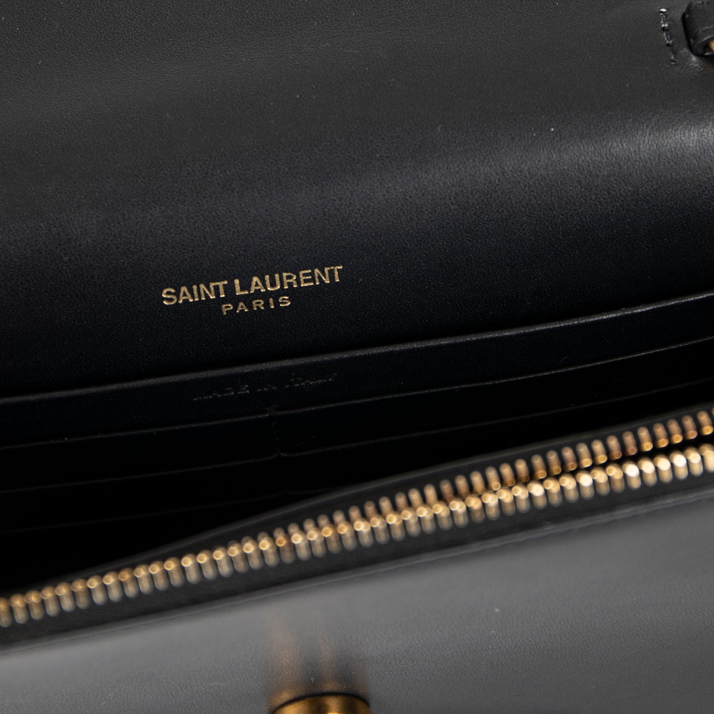 Saint Laurent Small Kate Tassel Wallet on Chain