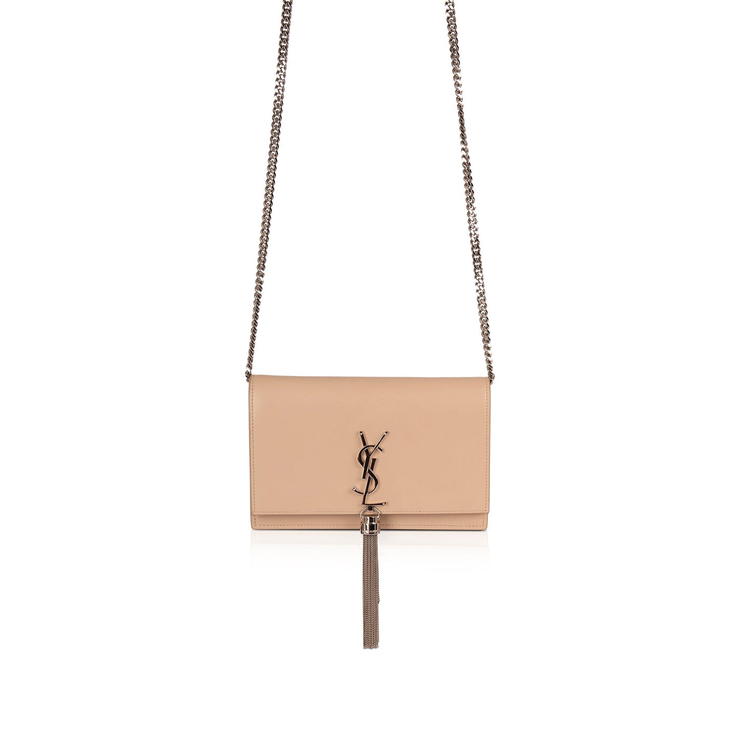 Saint Laurent Small Kate Tassel Wallet on Chain