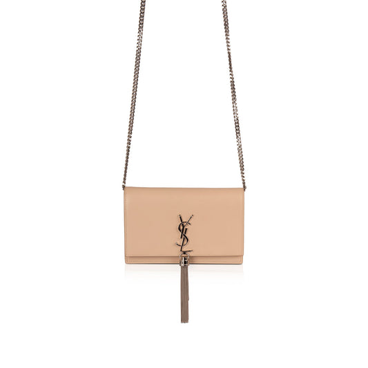 Saint Laurent Small Kate Tassel Wallet on Chain