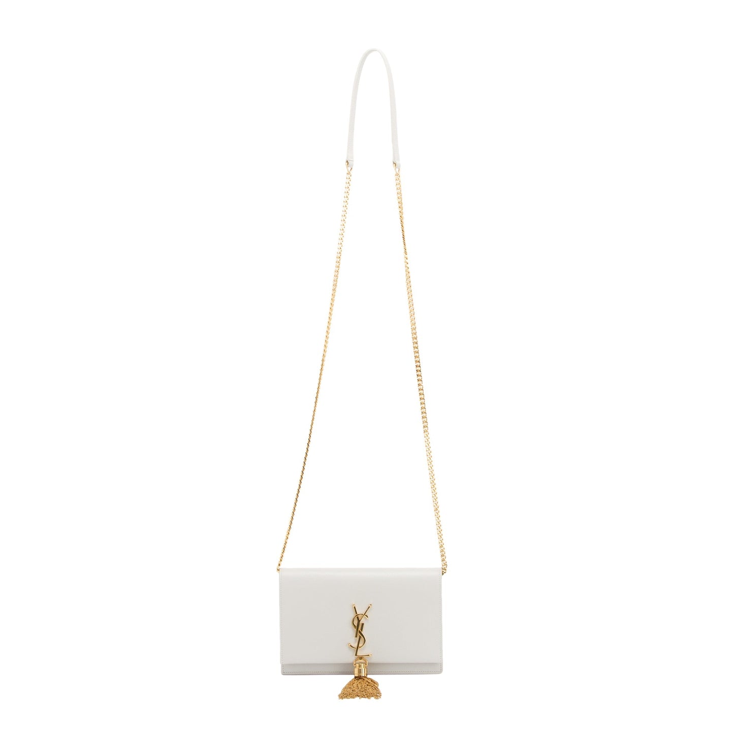 Saint Laurent Small Kate Tassel Wallet on Chain