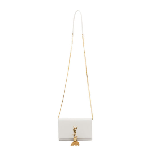 Saint Laurent Small Kate Tassel Wallet on Chain