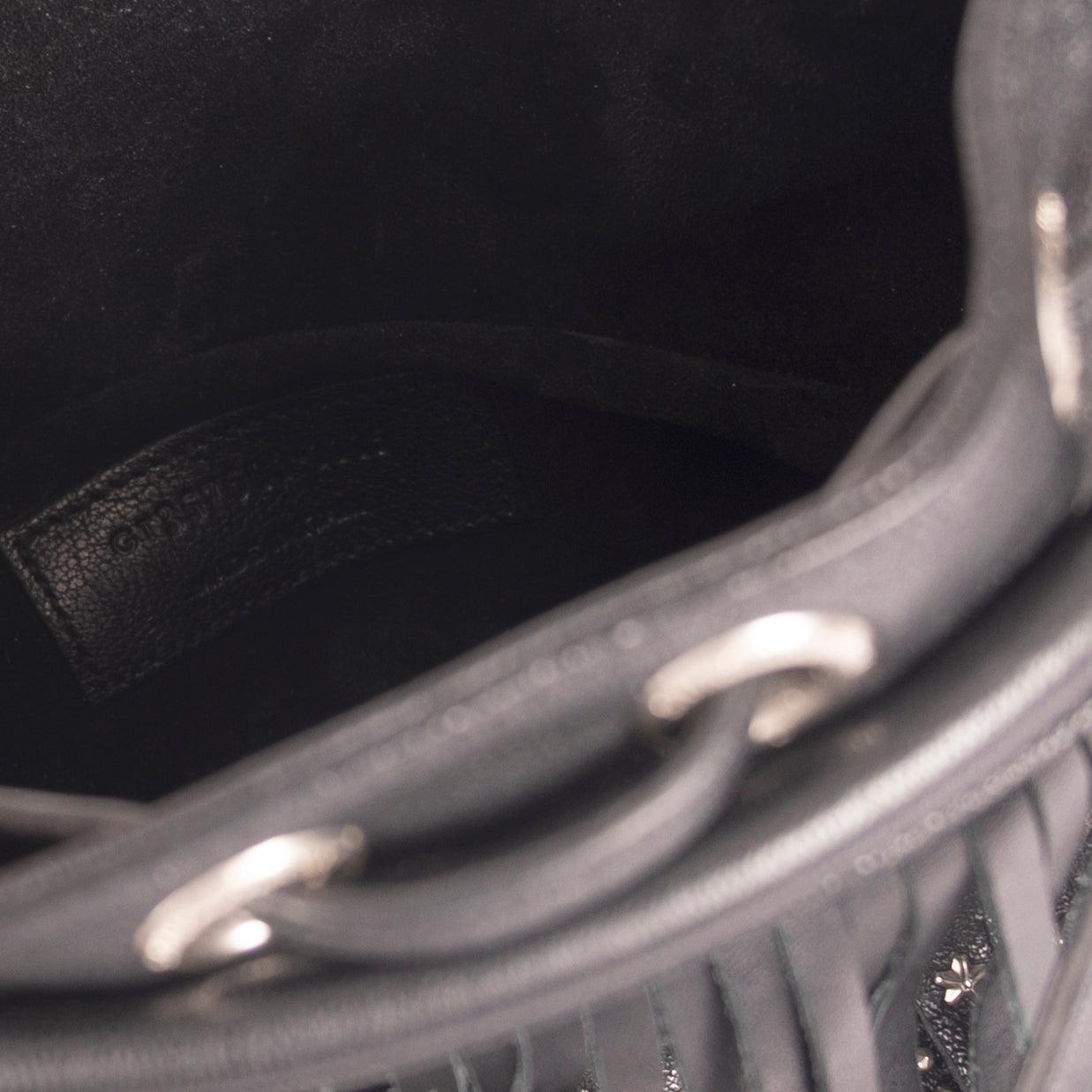 Saint Laurent Small Studded Emmanuel Bucket Bag