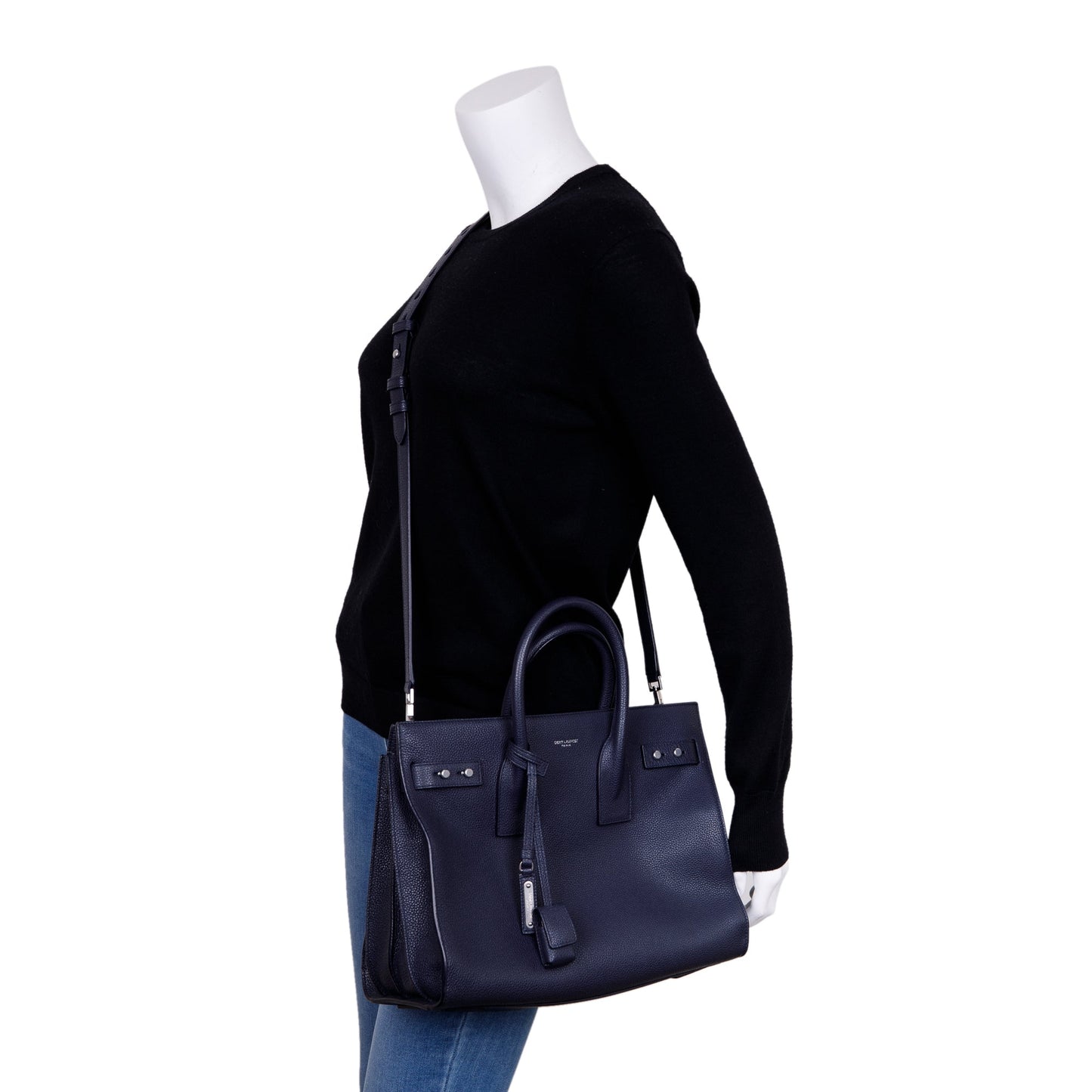Saint Laurent Small Supple Sac De Jour
