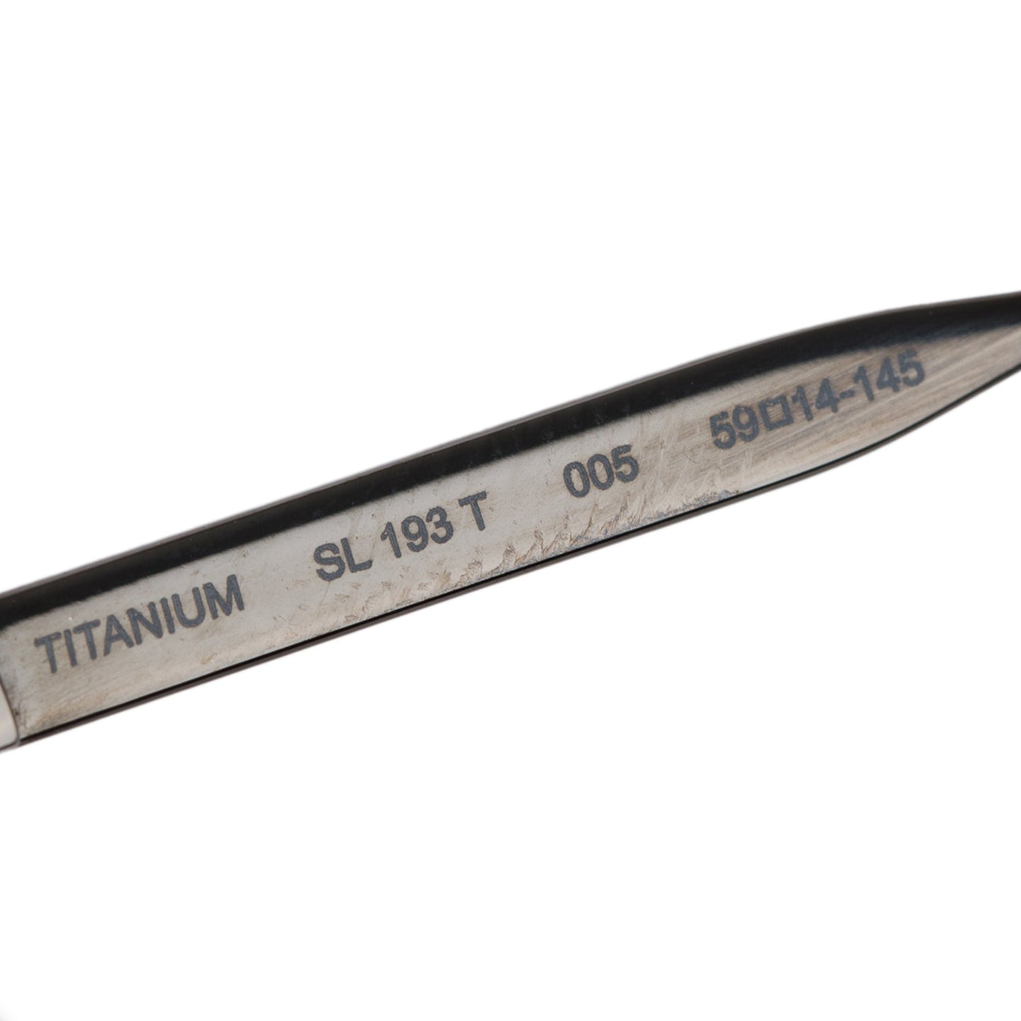 Saint Laurent Titanium SL 193T Aviator Sunglasses