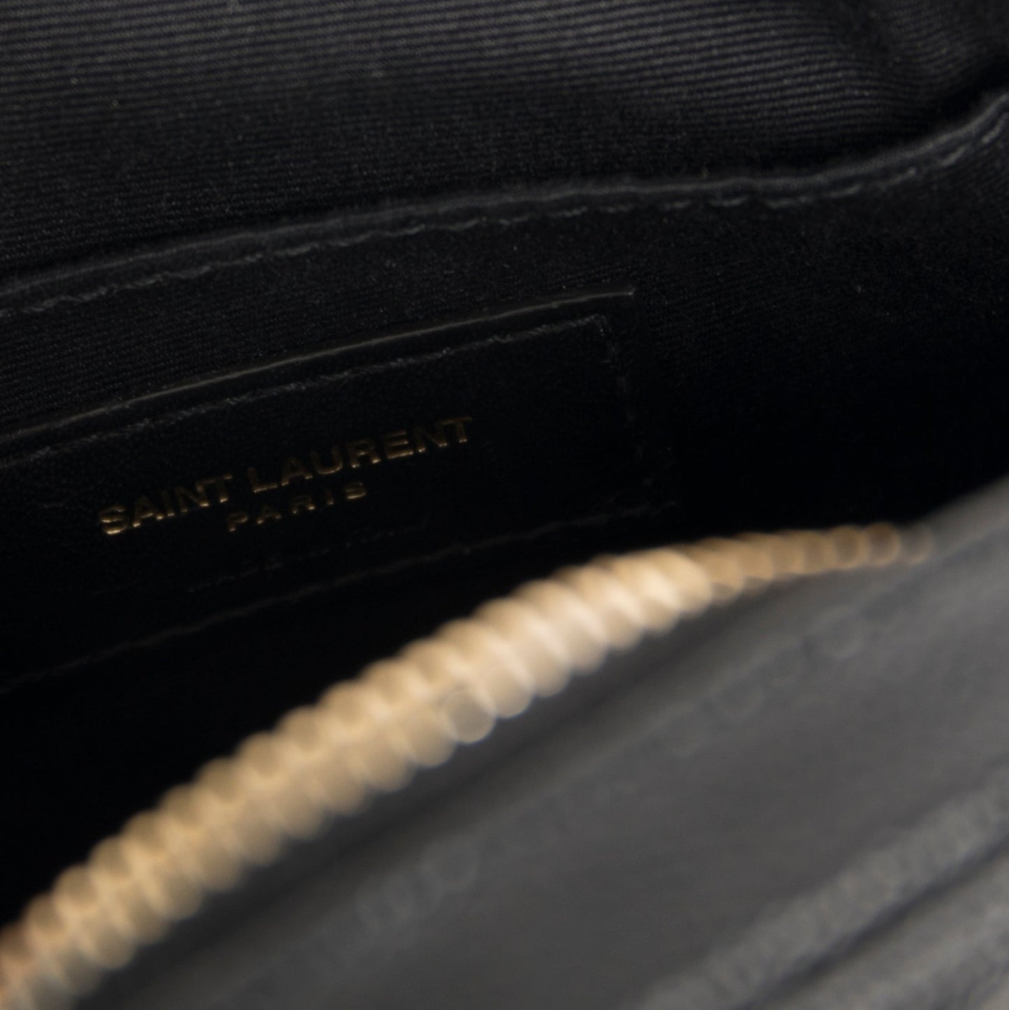 Saint Laurent Vinyle Round Monogram Camera Bag