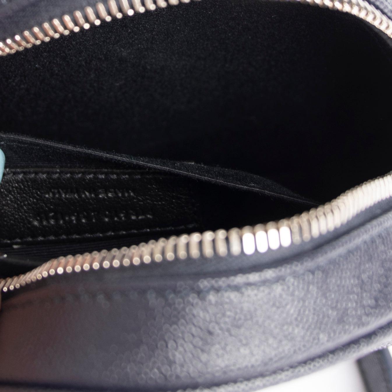 Saint Laurent Vinyle Round Monogram Camera Bag