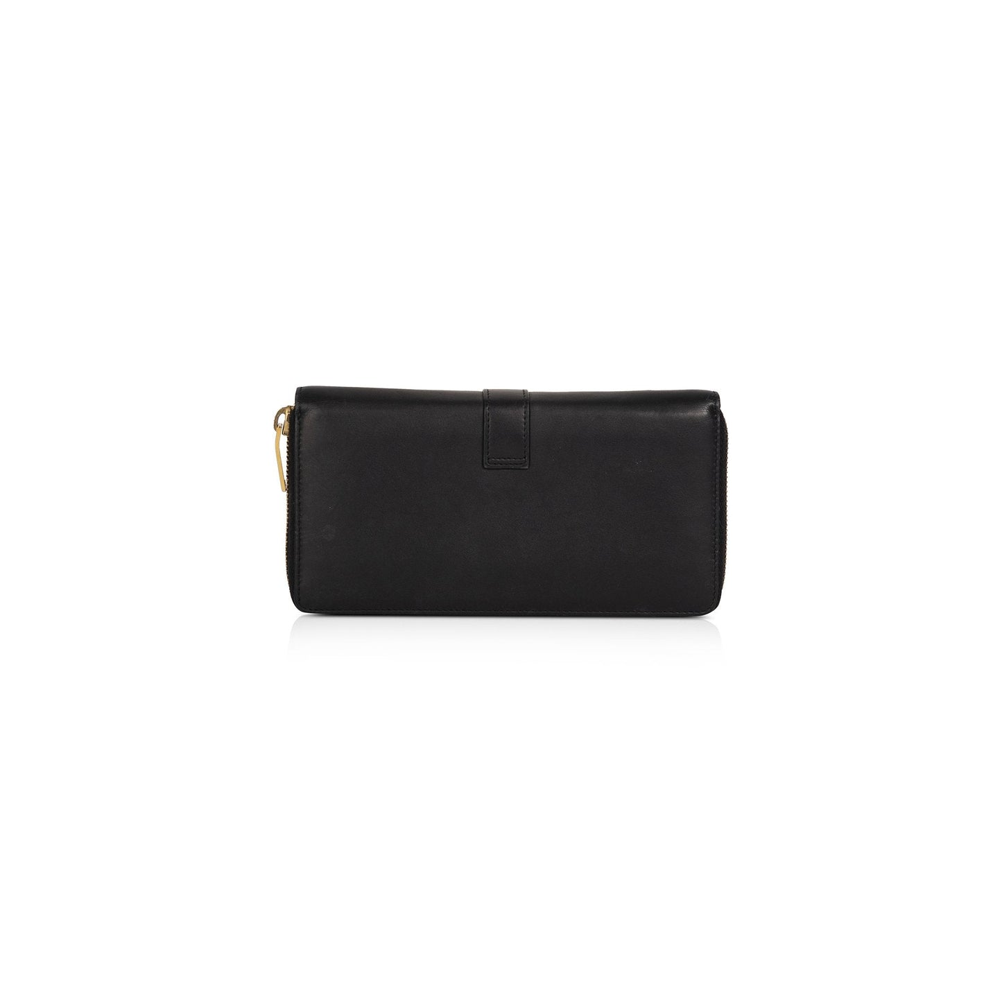 Saint Laurent YSL Line Zip Around Wallet