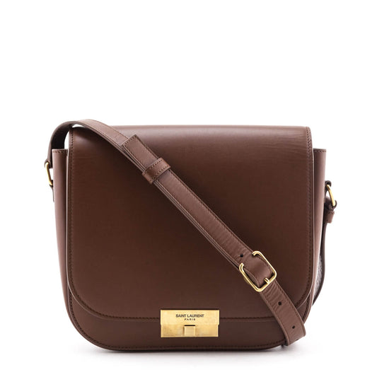 Luxury Saint Laurent Trending 2025 Brown Smooth Calfskin Betty Satchel