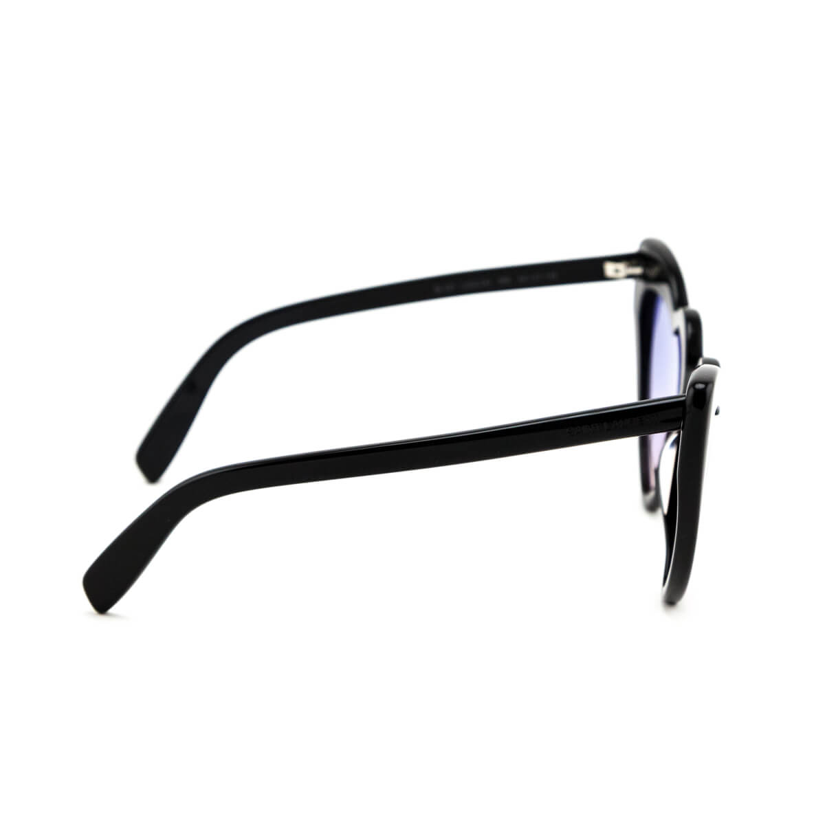 Luxury Saint Laurent Trending 2025 Black Acetate Heart Frame Loulou Sunglasses