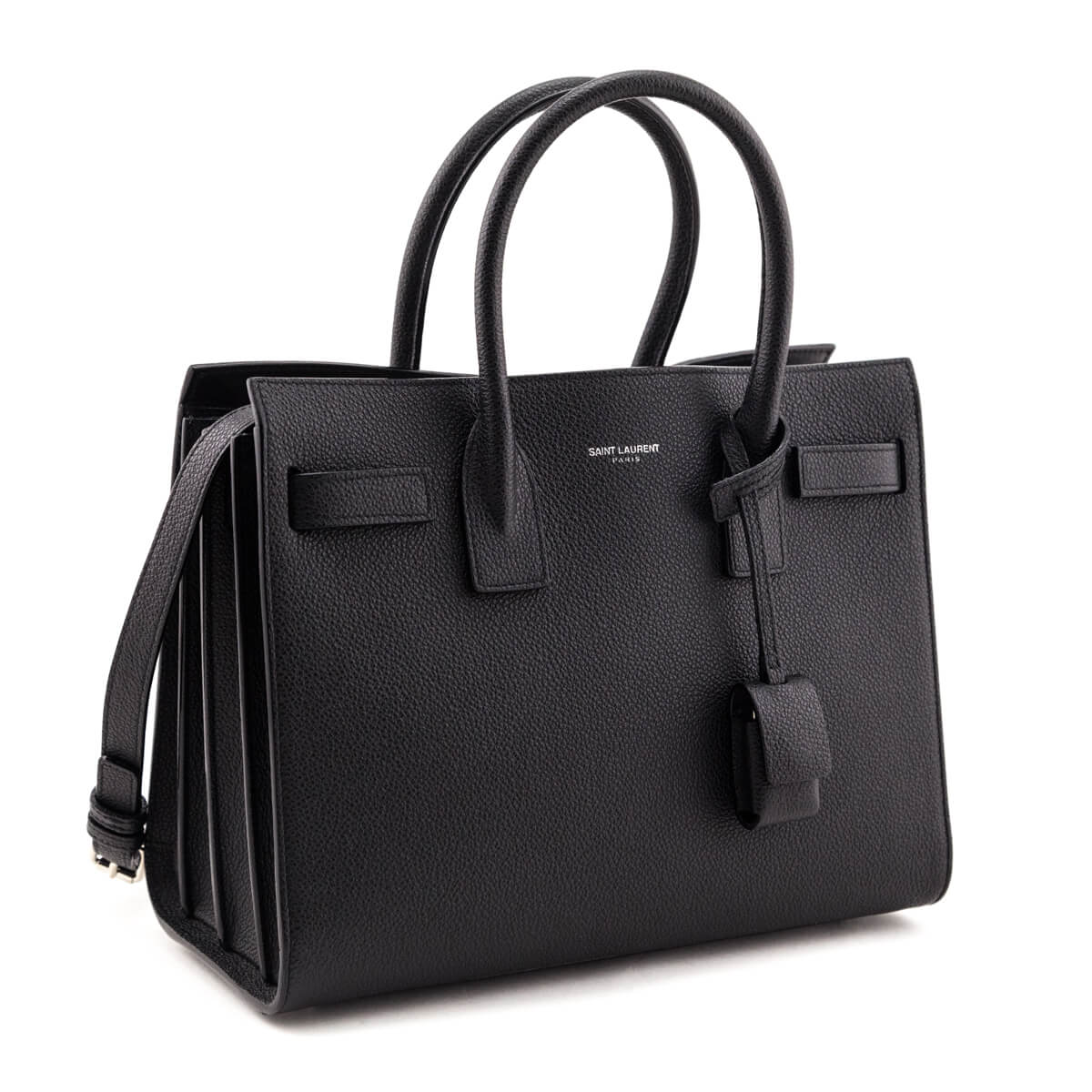 Luxury Saint Laurent Trending 2025 Black Calfskin Baby Sac De Jour