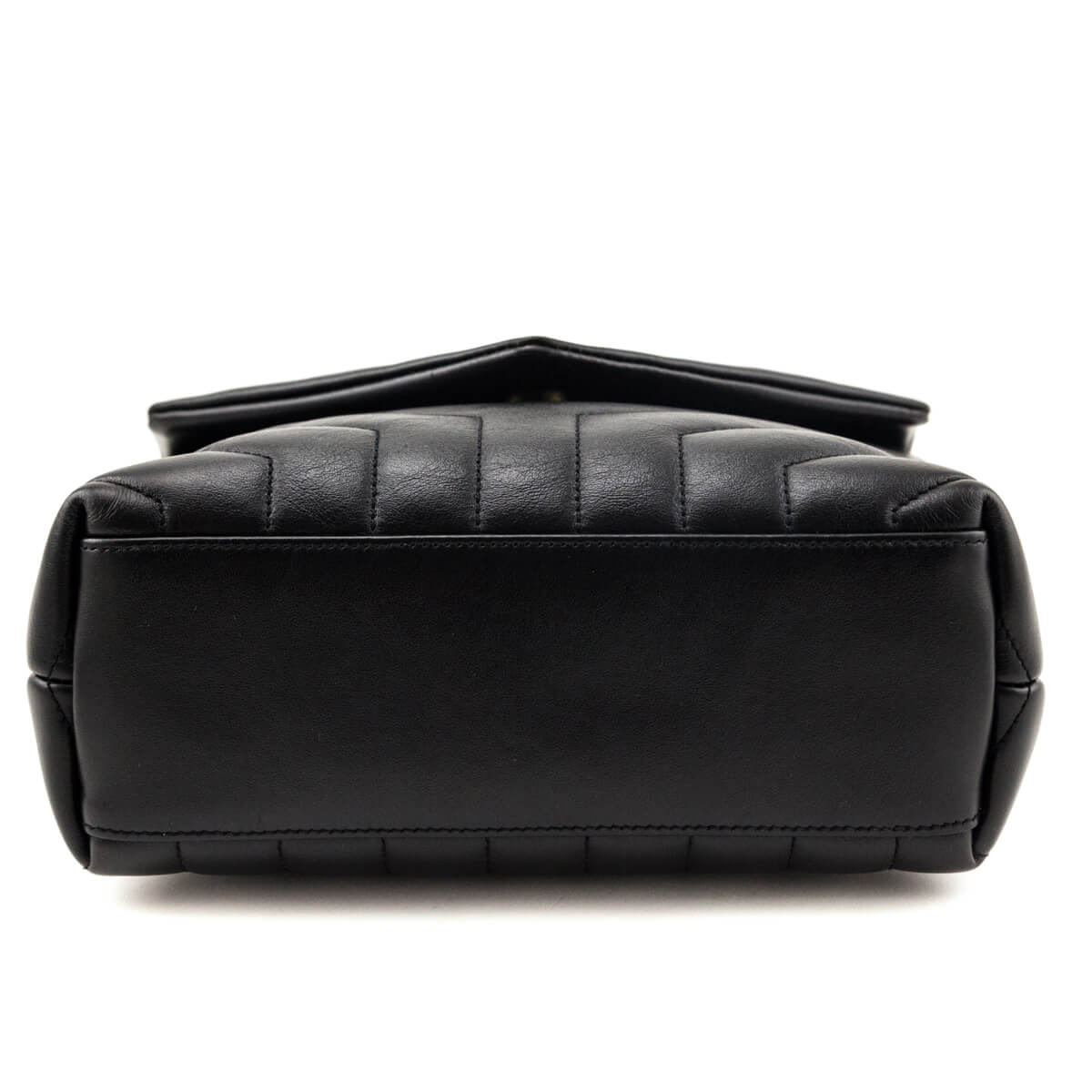Luxury Saint Laurent Trending 2025 Black Calfskin Y Quilted Monogram Small Loulou Chain Satchel