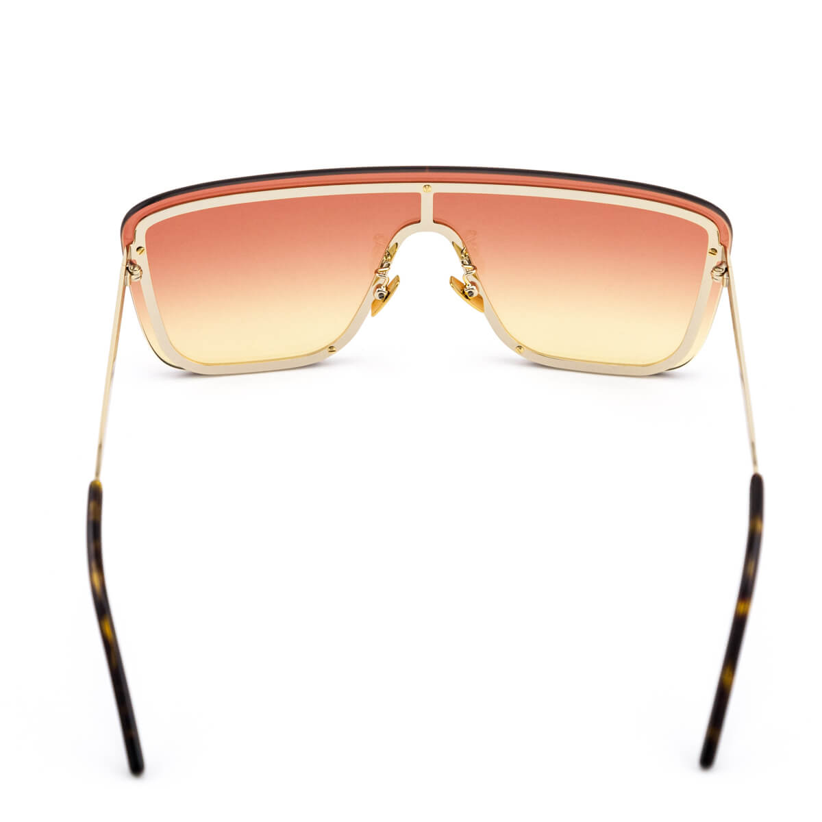 Luxury Saint Laurent Trending 2025 Orange SL 364 Mask Sunglasses