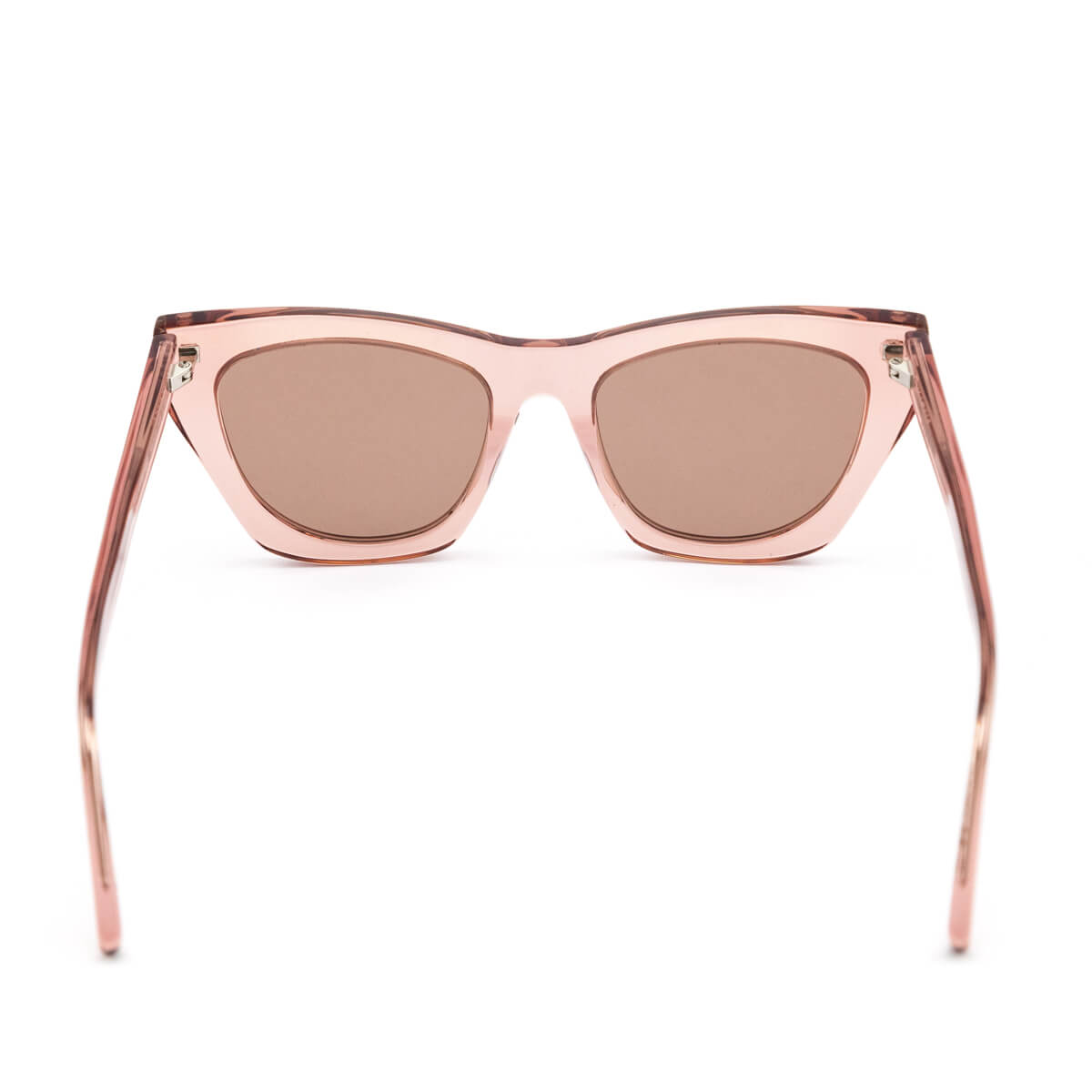 Luxury Saint Laurent Trending 2025 Pink Acetate SL 214 Kate Cat Eye Sunglasses