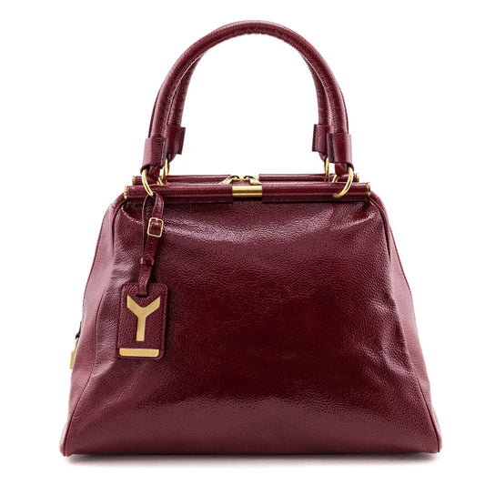 Luxury Saint Laurent Trending 2025 Red Patent Bag