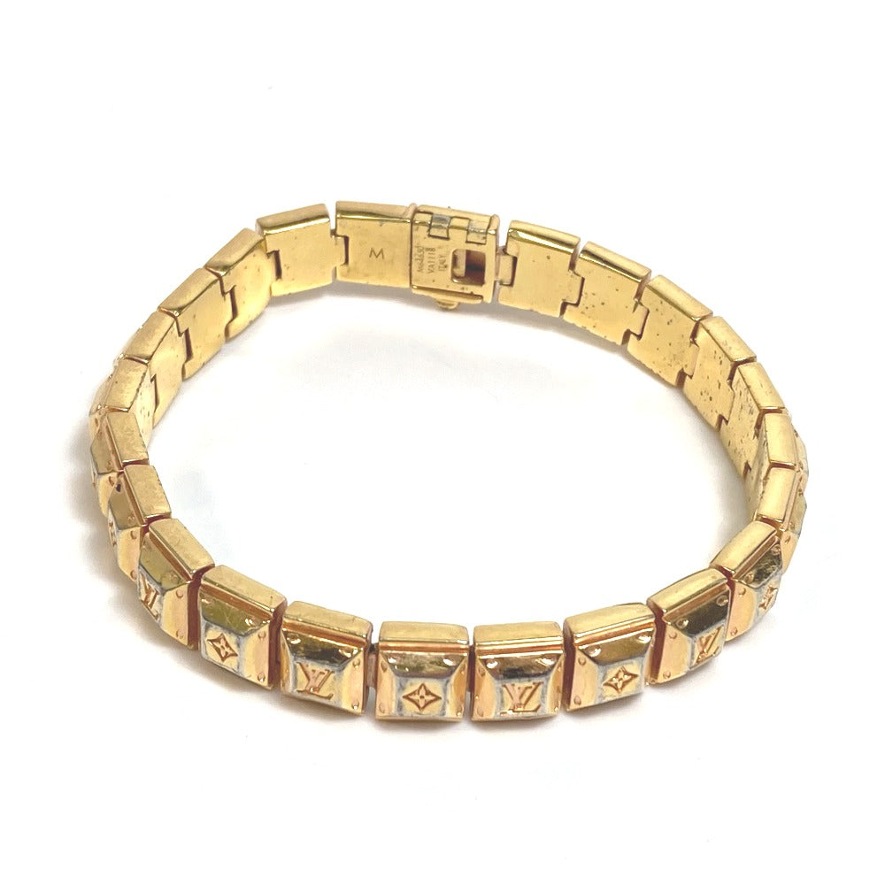 LOUIS VUITTON bracelet M64650 metal gold brasle nanogram tennis Women M