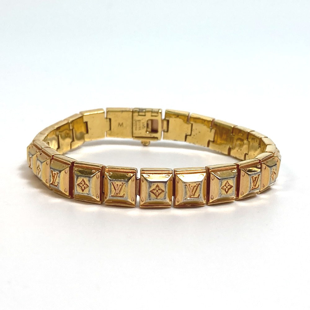 LOUIS VUITTON bracelet M64650 metal gold brasle nanogram tennis Women M
