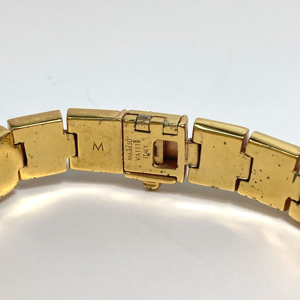 LOUIS VUITTON bracelet M64650 metal gold brasle nanogram tennis Women M