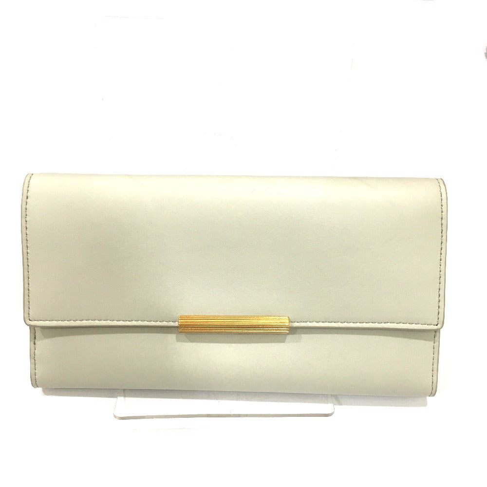 BOTTEGAVENETA Long Wallet Purse 578751 leather off white Long wallet Accessory Women