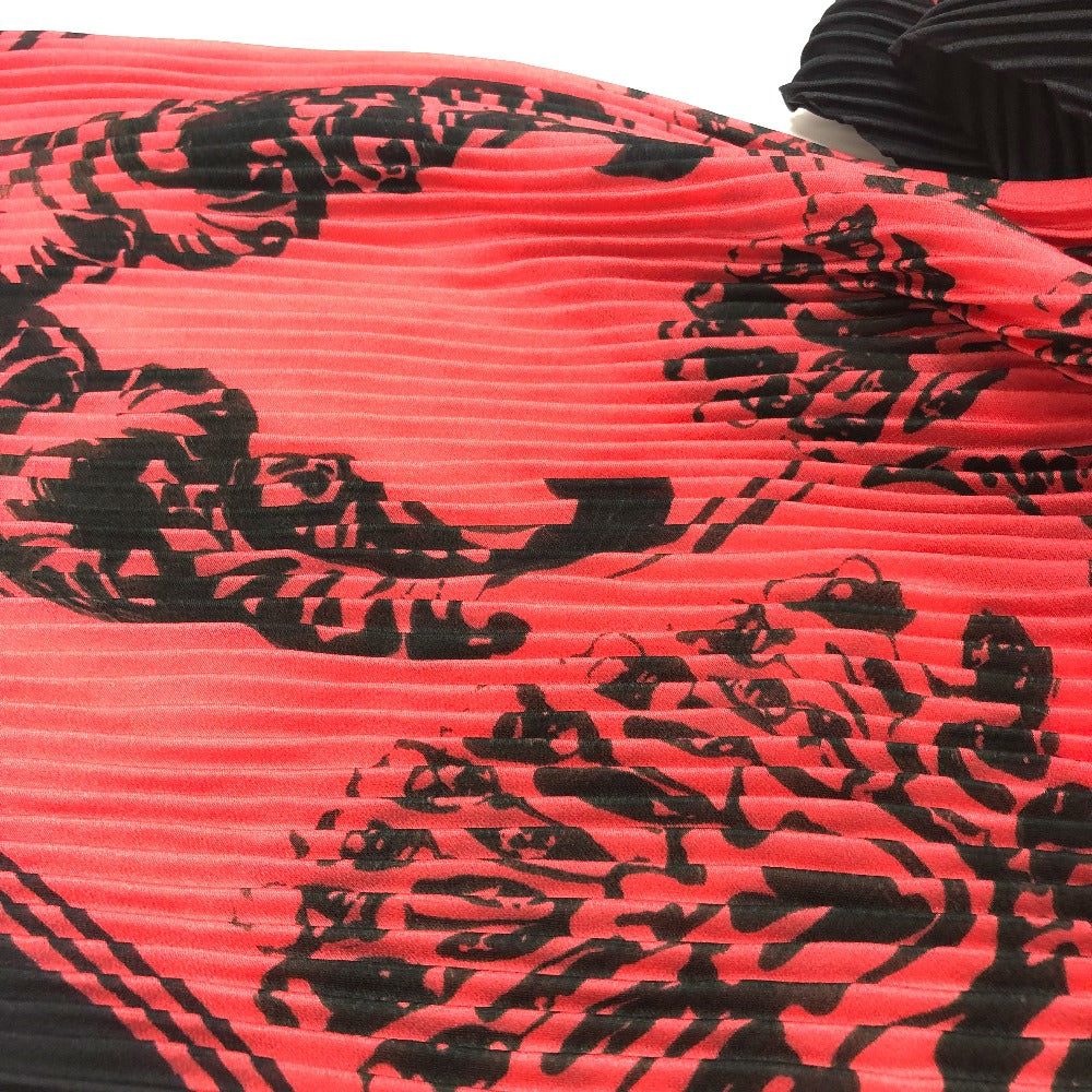 LOUIS VUITTON scarf MP2279 silk black Fashion Accessories Floral stamp Women