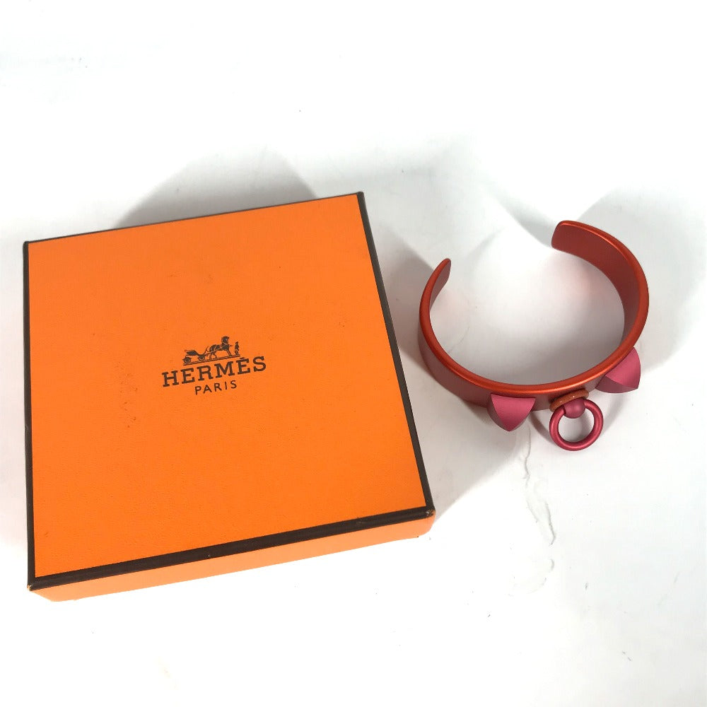 HERMES Bangle Aluminum Orange type Cory Edssian medor sunset Women