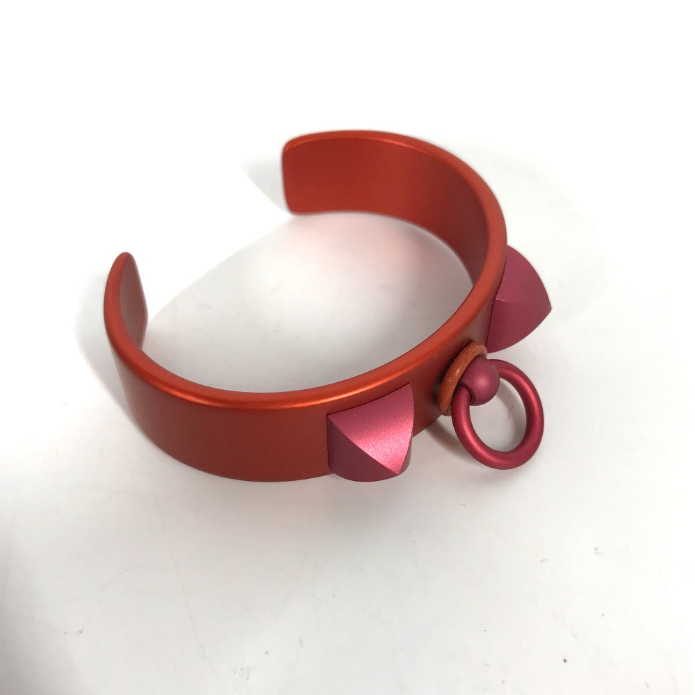 HERMES Bangle Aluminum Orange type Cory Edssian medor sunset Women