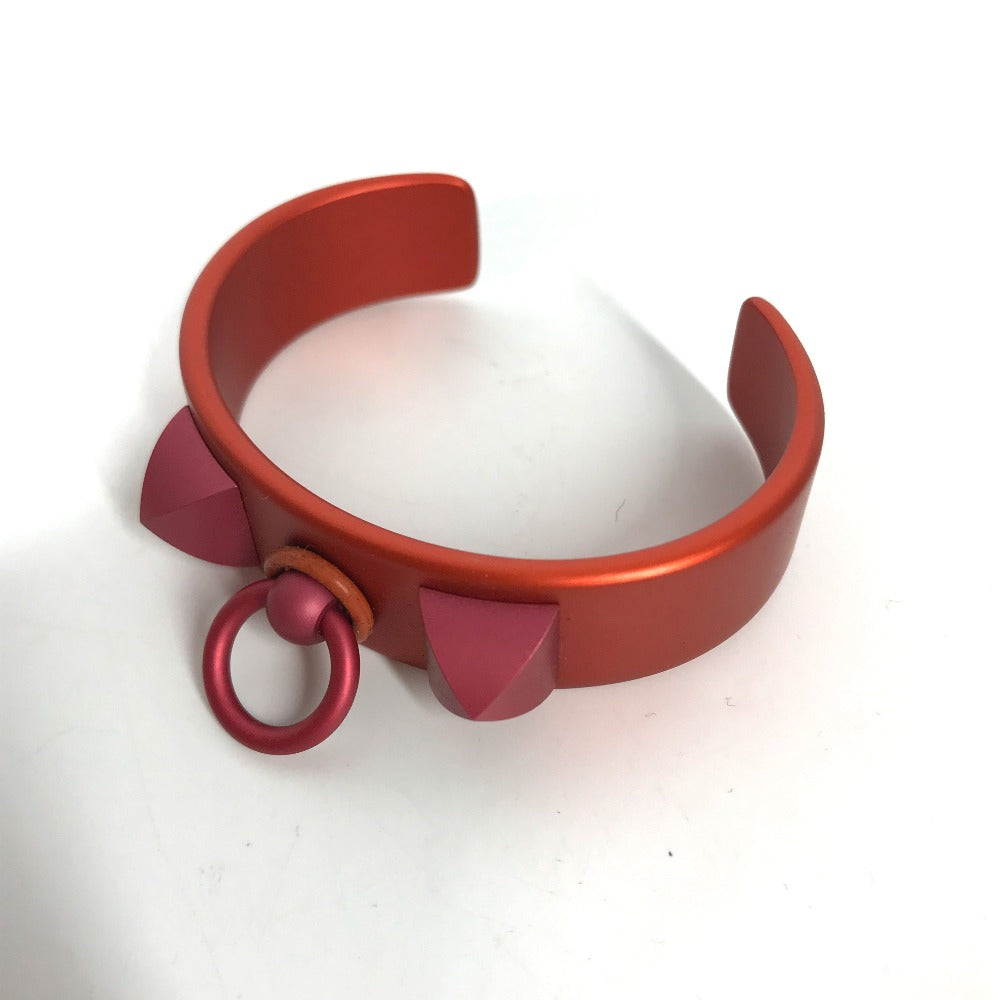 HERMES Bangle Aluminum Orange type Cory Edssian medor sunset Women