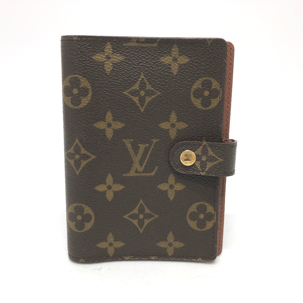 LOUIS VUITTON Notebook cover R20005 Monogram canvas Brown Monogram Agenda PM Women