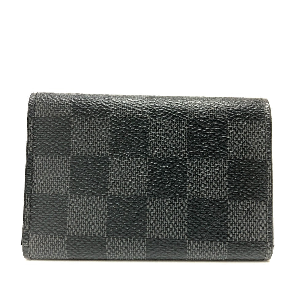 LOUIS VUITTON Key case Key holder  N62662 Damier Grafitto Canvas black Damier Grafitte Multicles6 mens