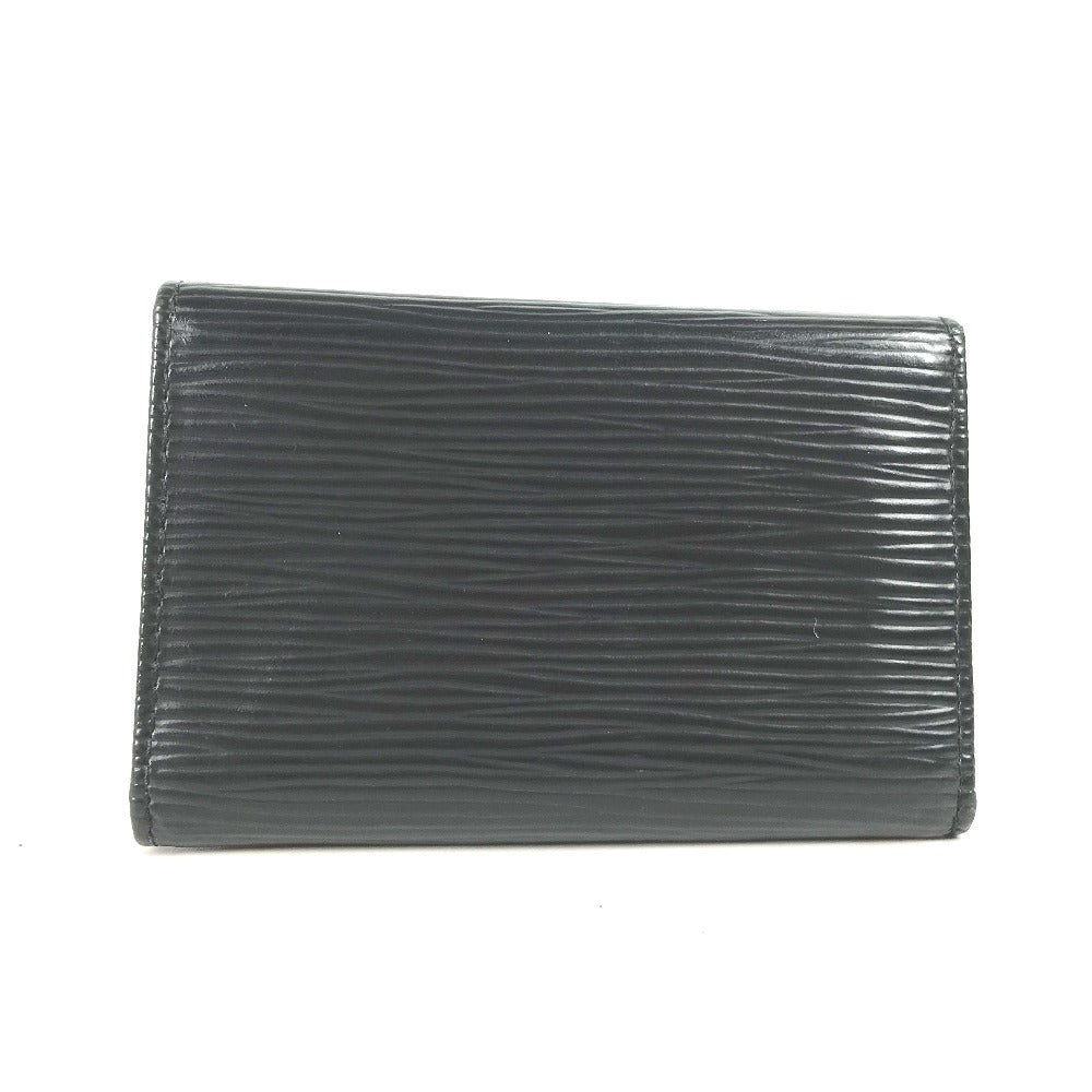 LOUIS VUITTON Key case Key holder  M63812 Epi Leather black Epi 6-key case Key holder Multicles6 mens