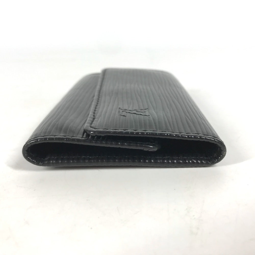 LOUIS VUITTON Key case Key holder  M63812 Epi Leather black Epi 6-key case Key holder Multicles6 mens