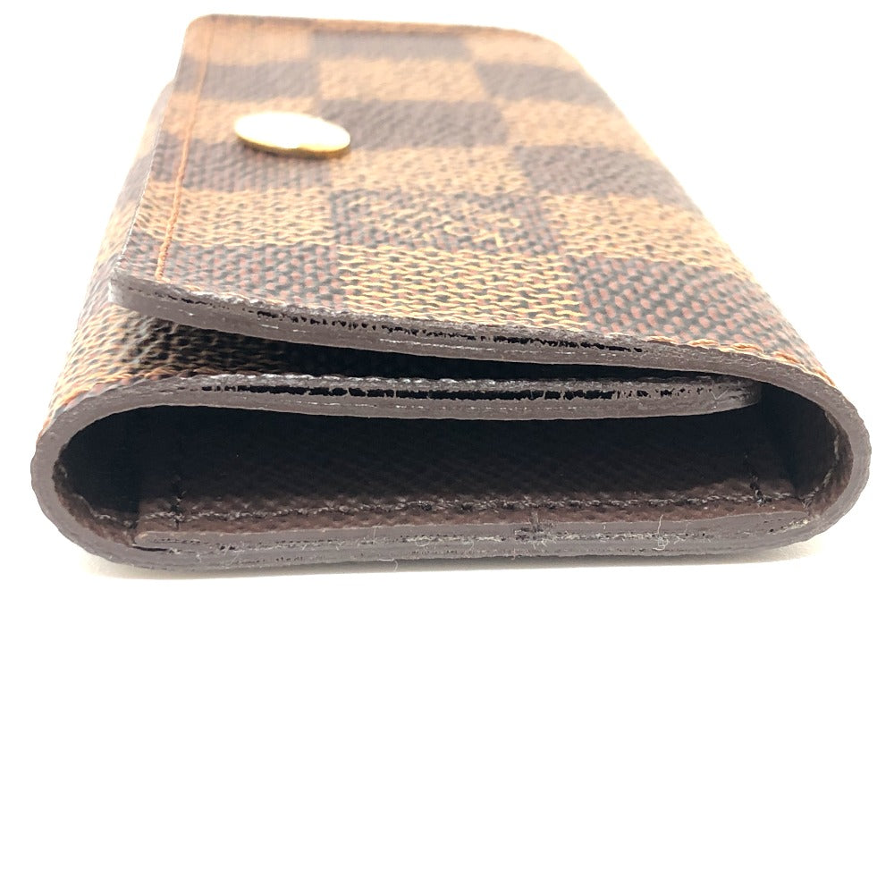 LOUIS VUITTON Key case Key holder  âm62631 Damier canvas Brown Multicles 4 Women