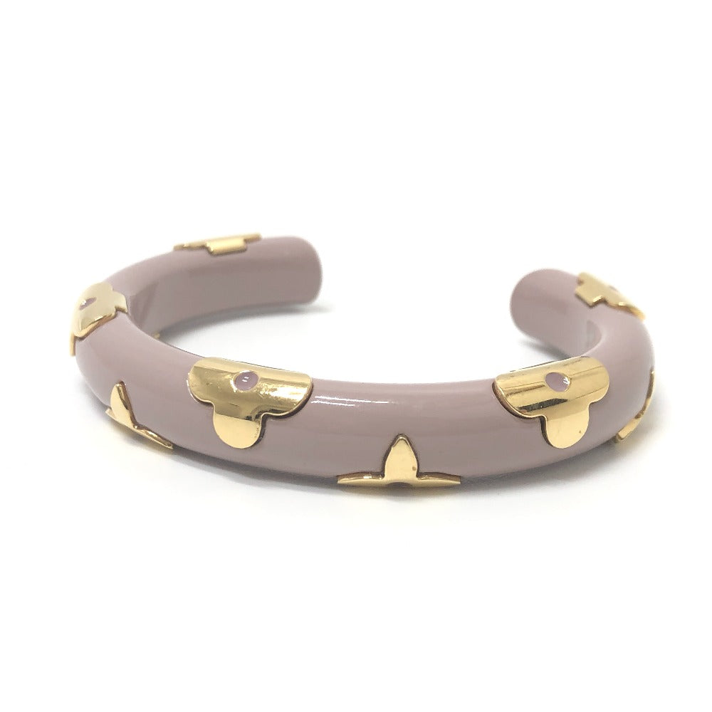 LOUIS VUITTON Bangle M63109 metal Gray type Monogram Jonk Daily