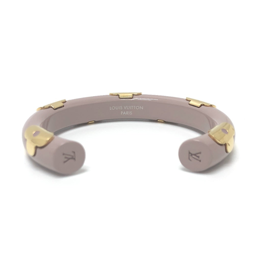 LOUIS VUITTON Bangle M63109 metal Gray type Monogram Jonk Daily