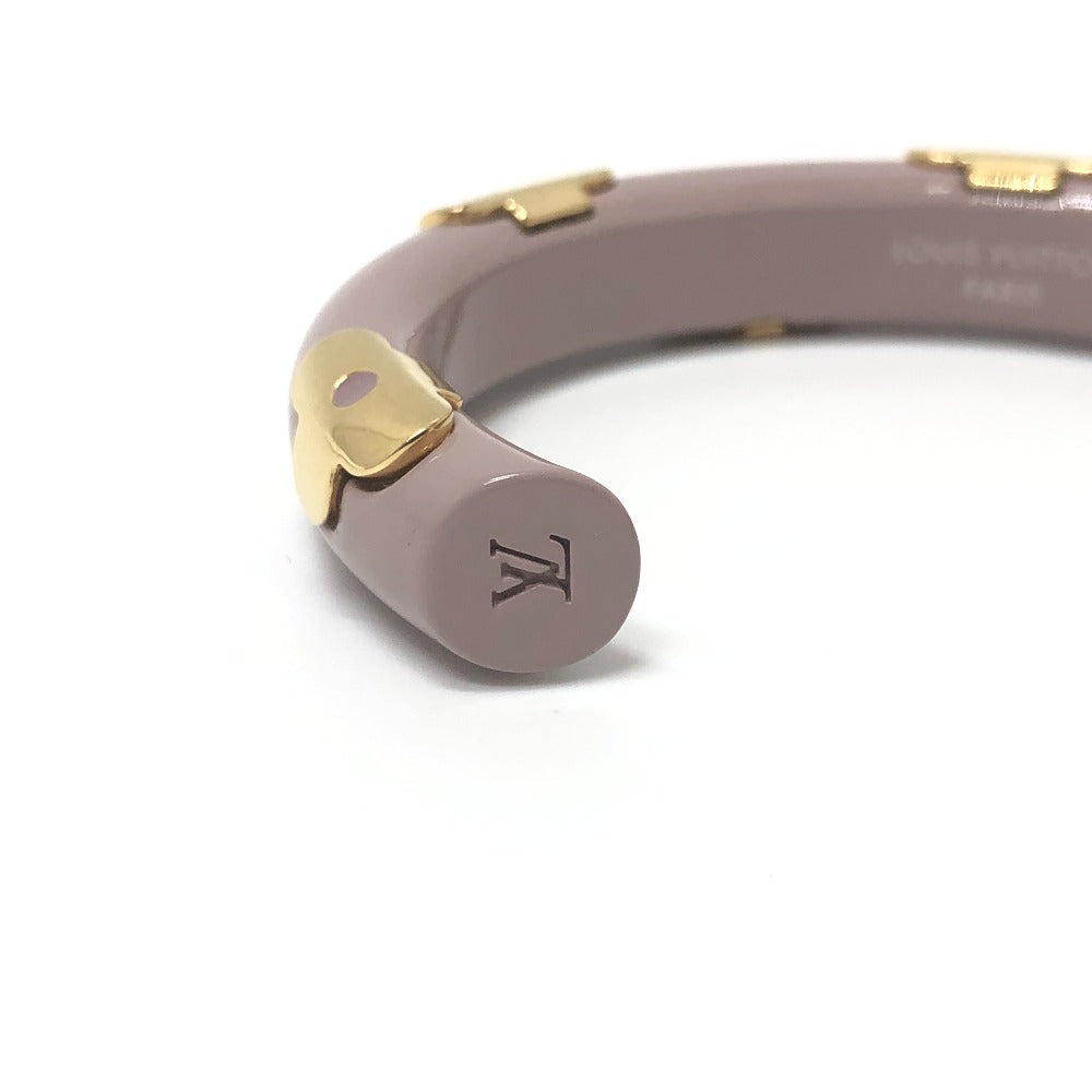 LOUIS VUITTON Bangle M63109 metal Gray type Monogram Jonk Daily