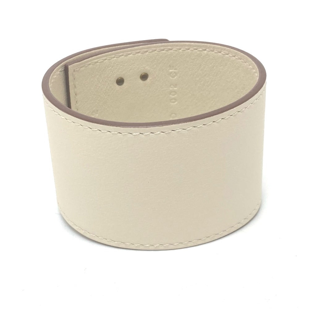HERMES Bangle Swift White Rose Gold kelly twist gm Women