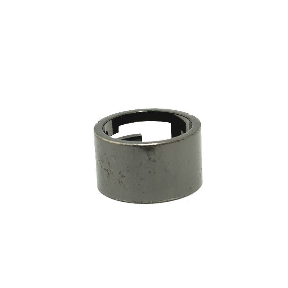 GUCCI Ring metal Black Silver Branded Ring Women 14