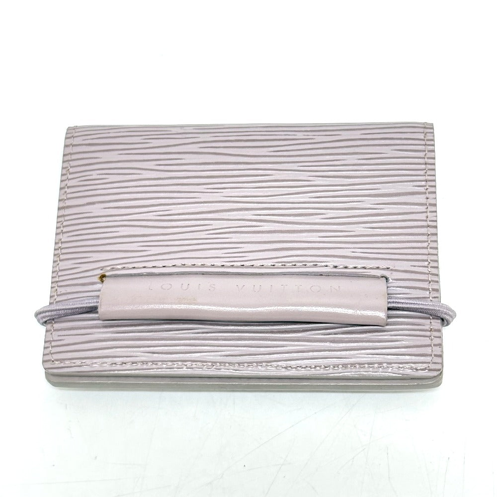 LOUIS VUITTON Card Case M6367B Epi Leather Light purple Porte Cartes Transport Women
