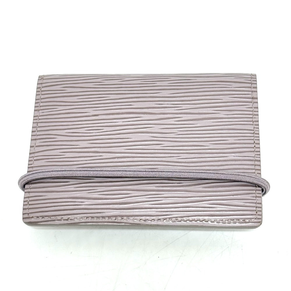 LOUIS VUITTON Card Case M6367B Epi Leather Light purple Porte Cartes Transport Women