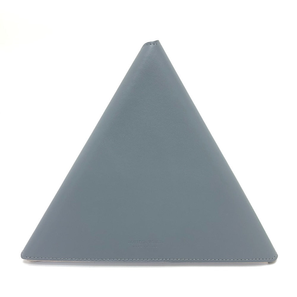 BOTTEGAVENETA Notebook cover leather gray Triangle Women