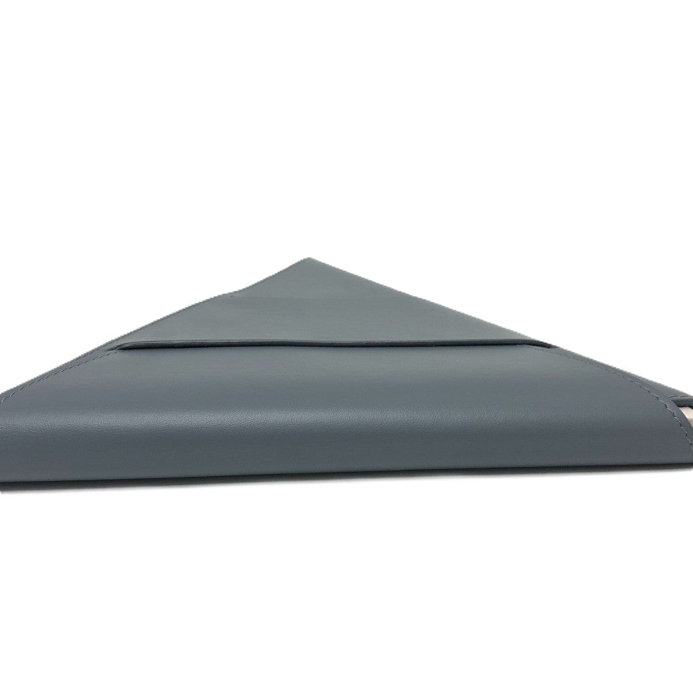 BOTTEGAVENETA Notebook cover leather gray Triangle Women