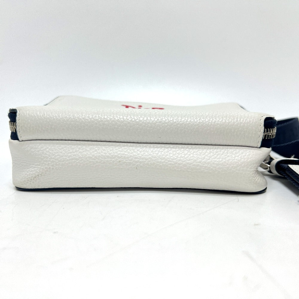Dior Shoulder Bag leather white Dior x StÃ¼ssy collaboration