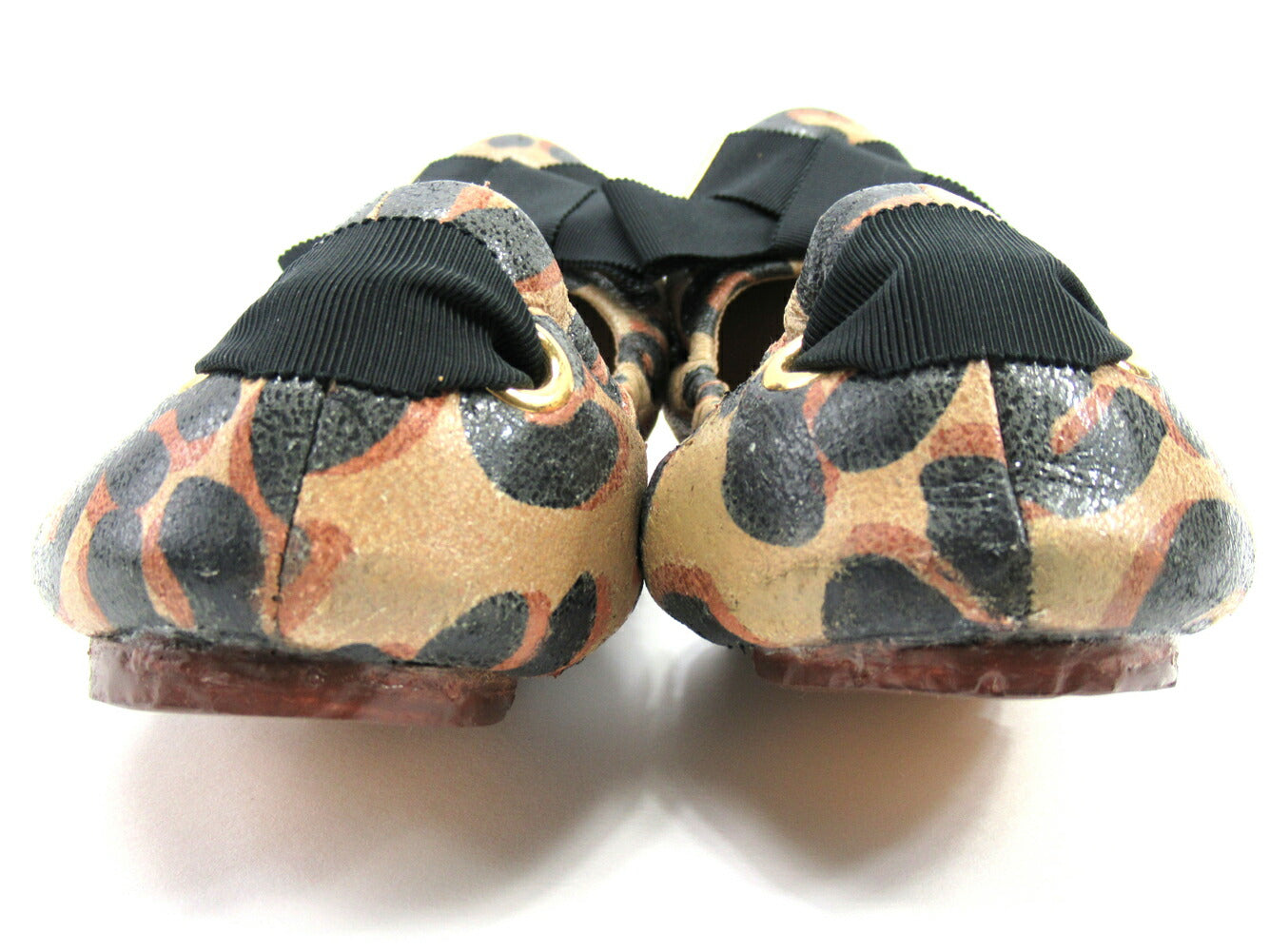 LOUIS VUITTON pumps Beige black M