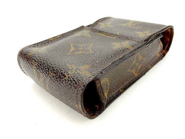 LOUIS VUITTON Cigarette case M63024 Brown Etui cigarette