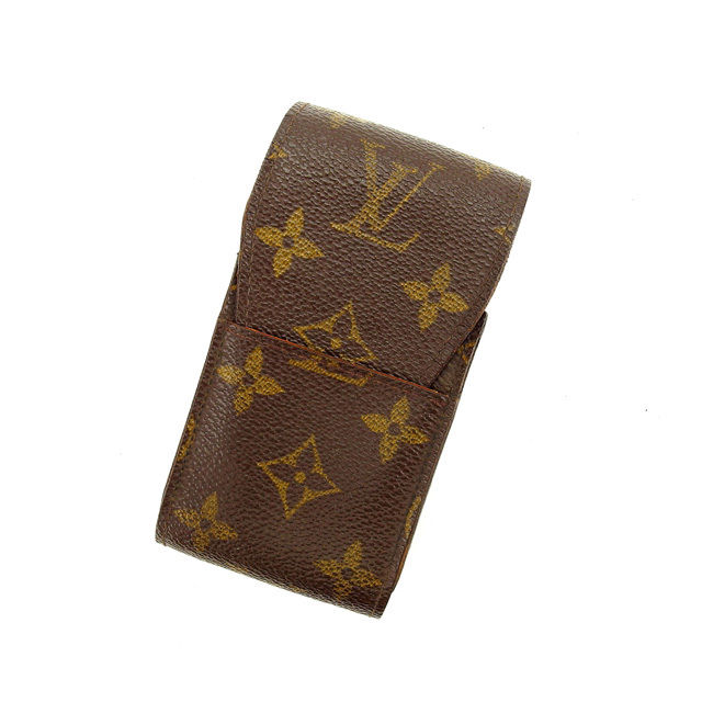LOUIS VUITTON Cigarette case M63024 Brown Etui cigarette