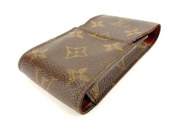 LOUIS VUITTON Cigarette case M63024 Brown Etui cigarette